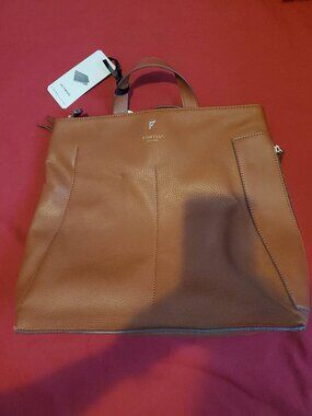 NEW FIORELLI FINLEY TAN CASUAL BACKPACK POCKET BOOK PURSE